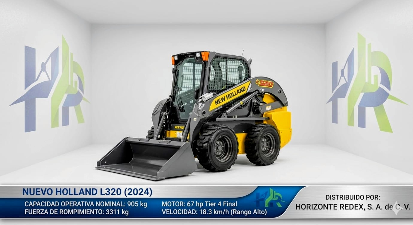 Minicargador New Holland L320